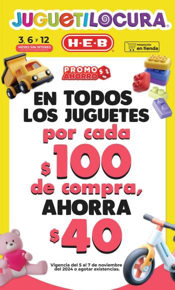 Folleto actual H-E-B - 5.11.2024 - 7.11.2024.