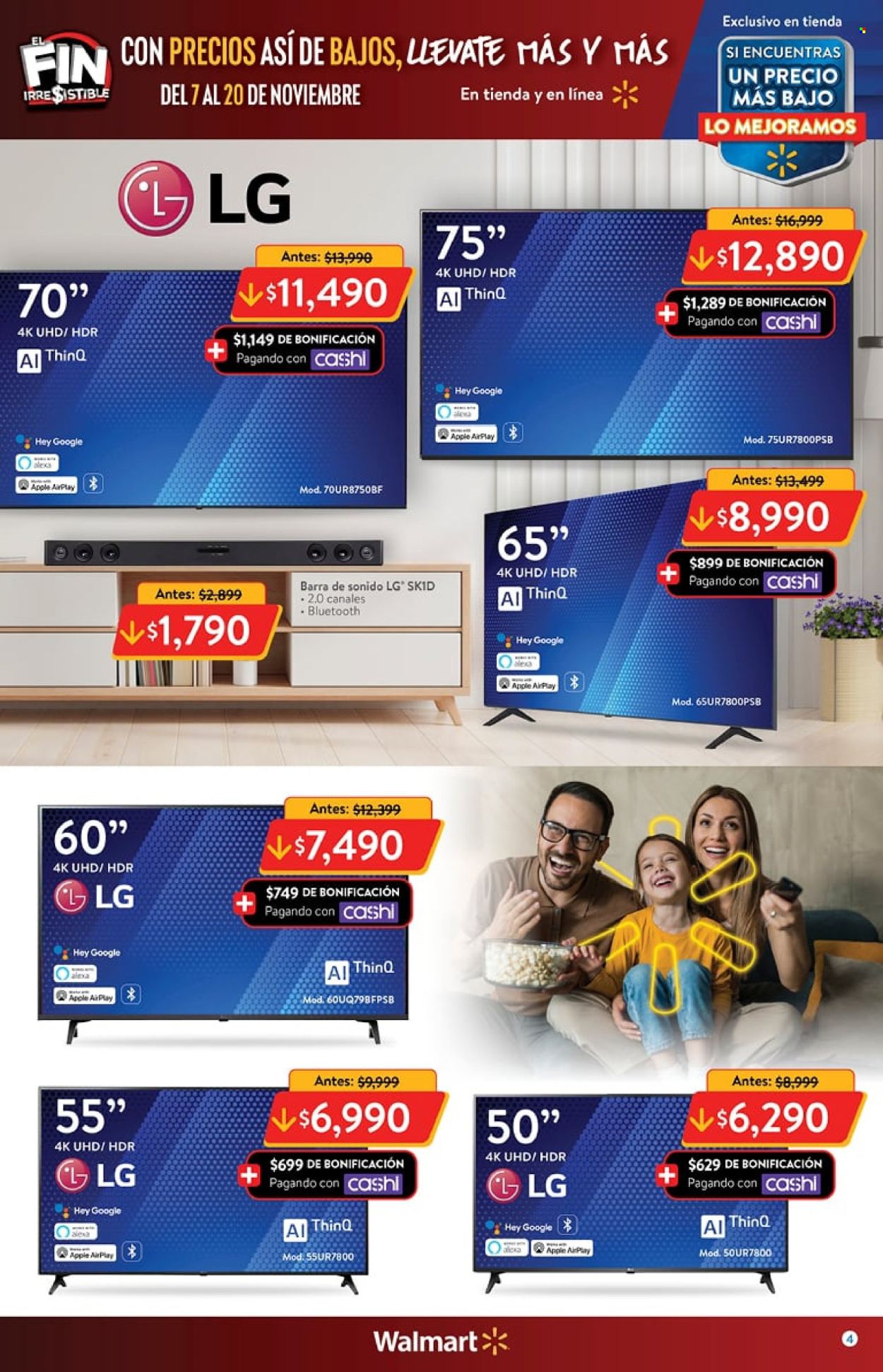Catálogo Walmart - 7.11.2024 - 20.11.2024. Página 4