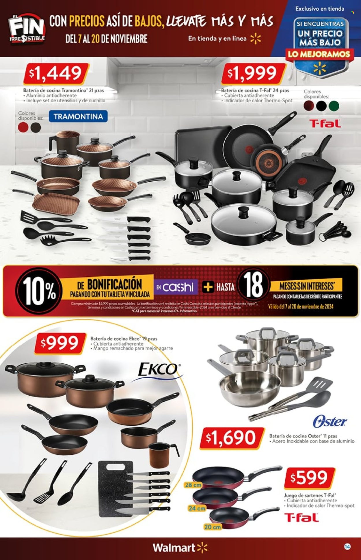 Catálogo Walmart - 7.11.2024 - 20.11.2024. Página 14