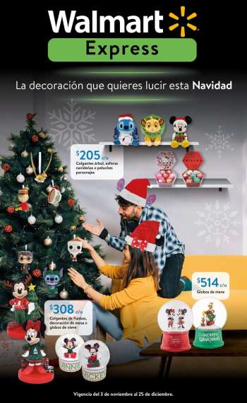 Folleto actual Walmart Express - 3.11.2024 - 25.12.2024.