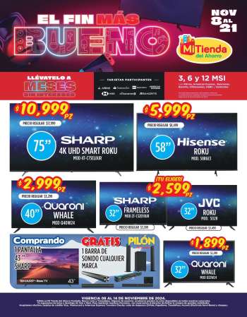 Folleto actual Mi Tienda de Ahorro - 8.11.2024 - 14.11.2024.