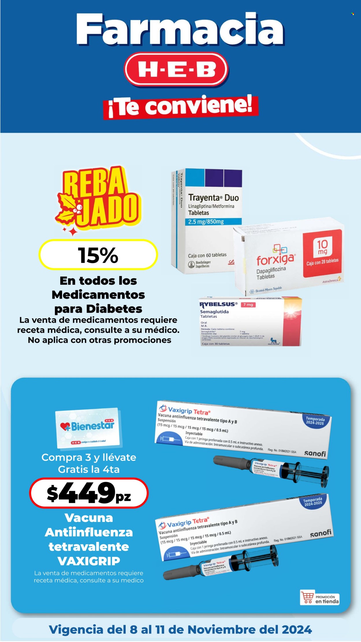Catálogo H-E-B - 8.11.2024 - 11.11.2024. Página 8