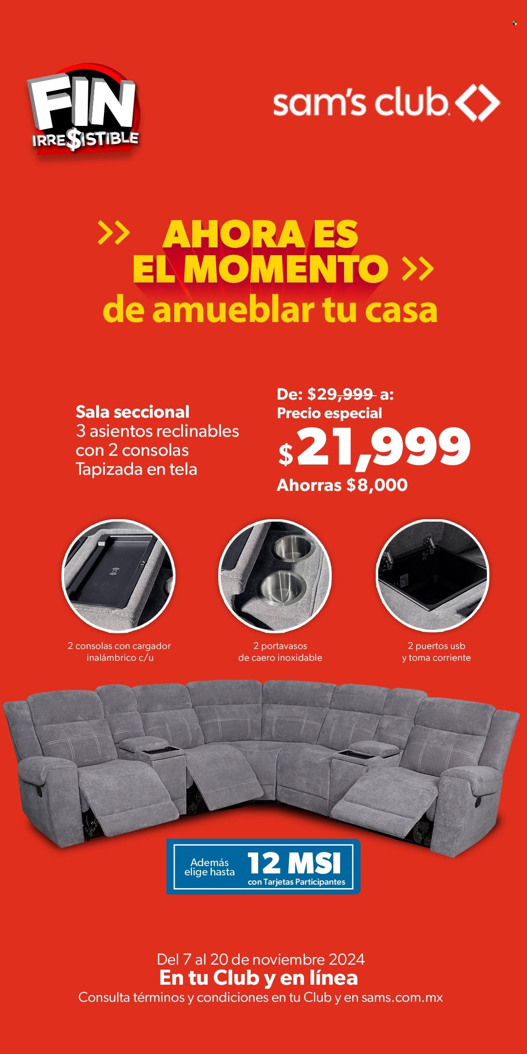 Catálogo Sam's Club - 7.11.2024 - 20.11.2024. Página 55