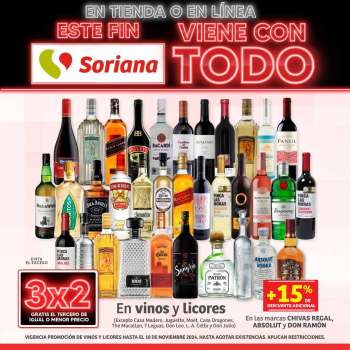 Folleto actual Soriana Híper - 8.11.2024 - 11.11.2024.