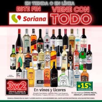 Folleto actual Soriana Súper - 8.11.2024 - 11.11.2024.