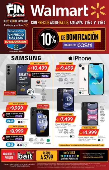 Folleto actual Walmart - 15.11.2024 - 20.11.2024.