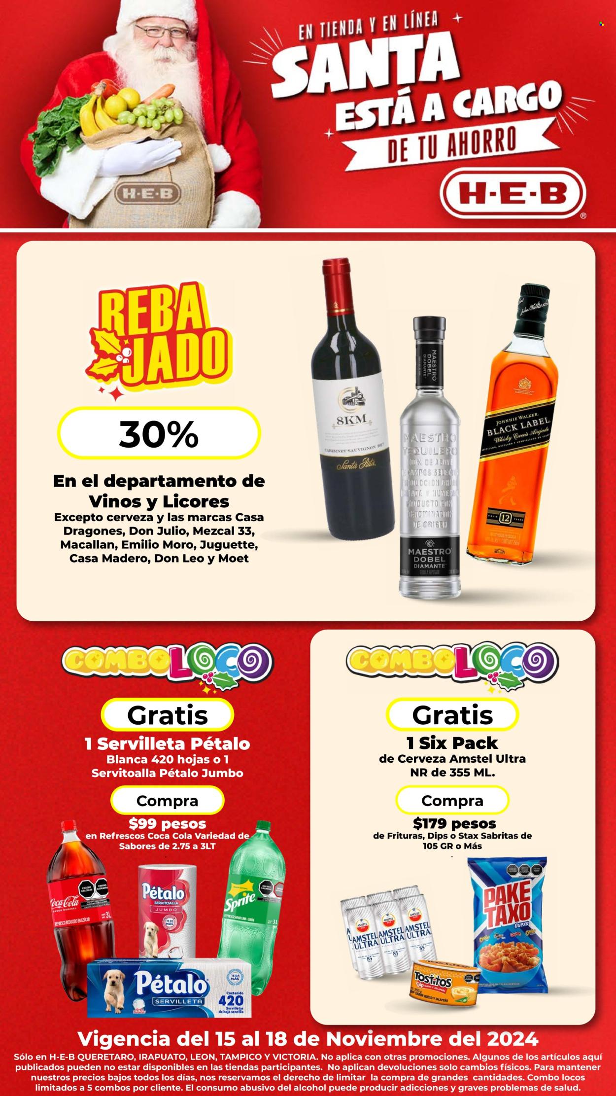 Catálogo H-E-B - 15.11.2024 - 18.11.2024. Página 1
