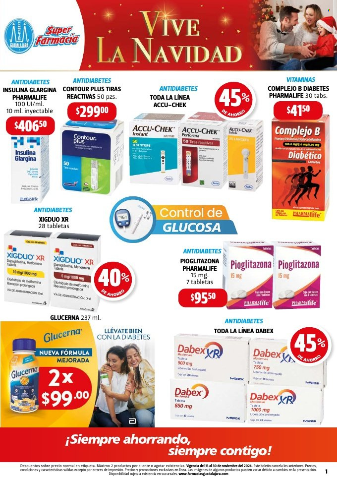 Catálogo Farmacias Guadalajara - 15.11.2024 - 30.11.2024. Página 1