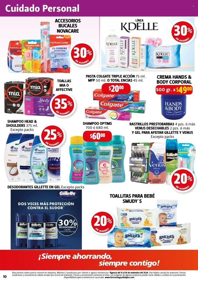 Catálogo Farmacias Guadalajara - 15.11.2024 - 30.11.2024. Página 10