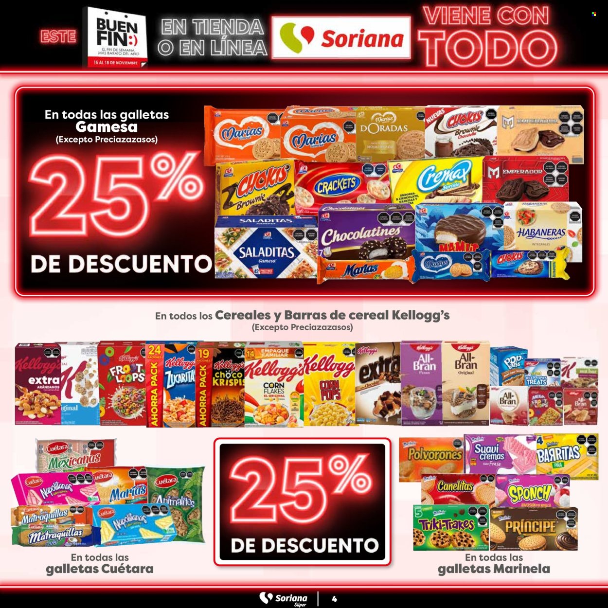 Catálogo Soriana Súper - 15.11.2024 - 19.11.2024. Página 4