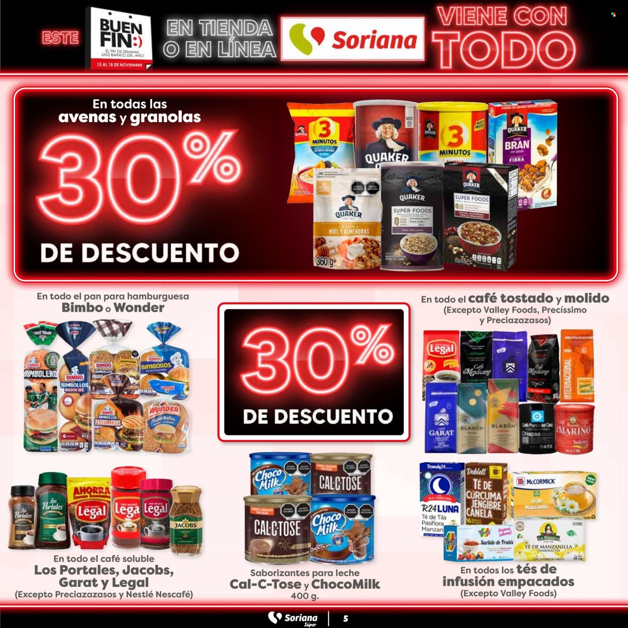 Catálogo Soriana Súper - 15.11.2024 - 19.11.2024. Página 5