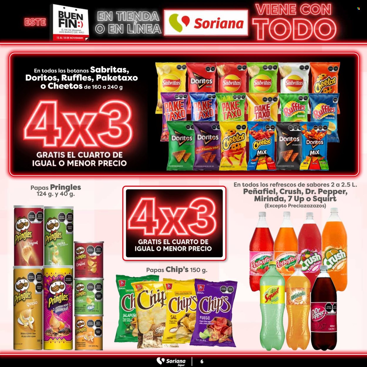 Catálogo Soriana Súper - 15.11.2024 - 19.11.2024. Página 6