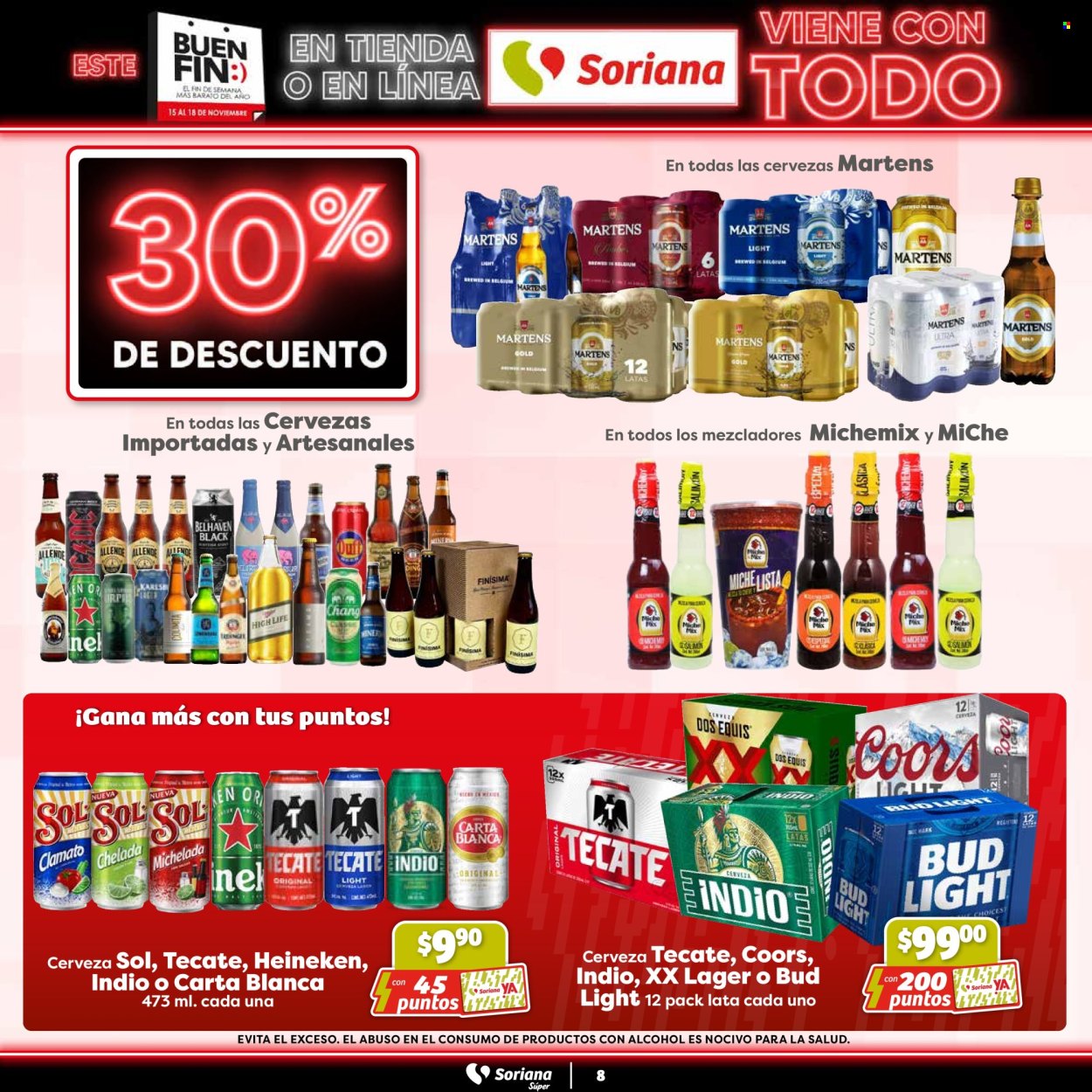 Catálogo Soriana Súper - 15.11.2024 - 19.11.2024. Página 8