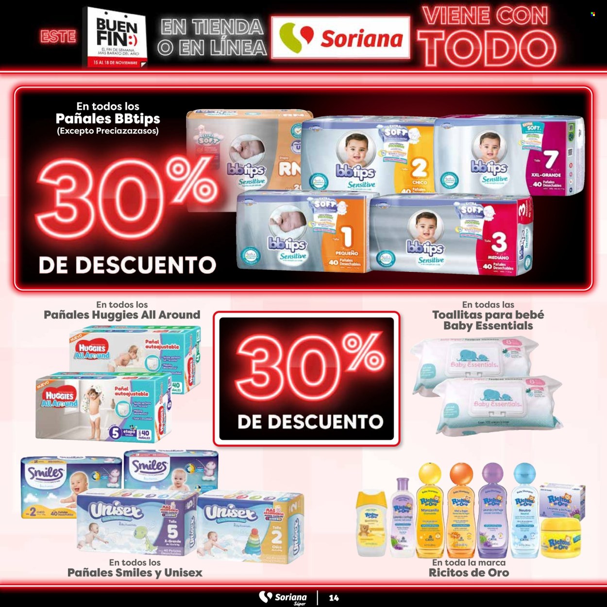 Catálogo Soriana Súper - 15.11.2024 - 19.11.2024. Página 14