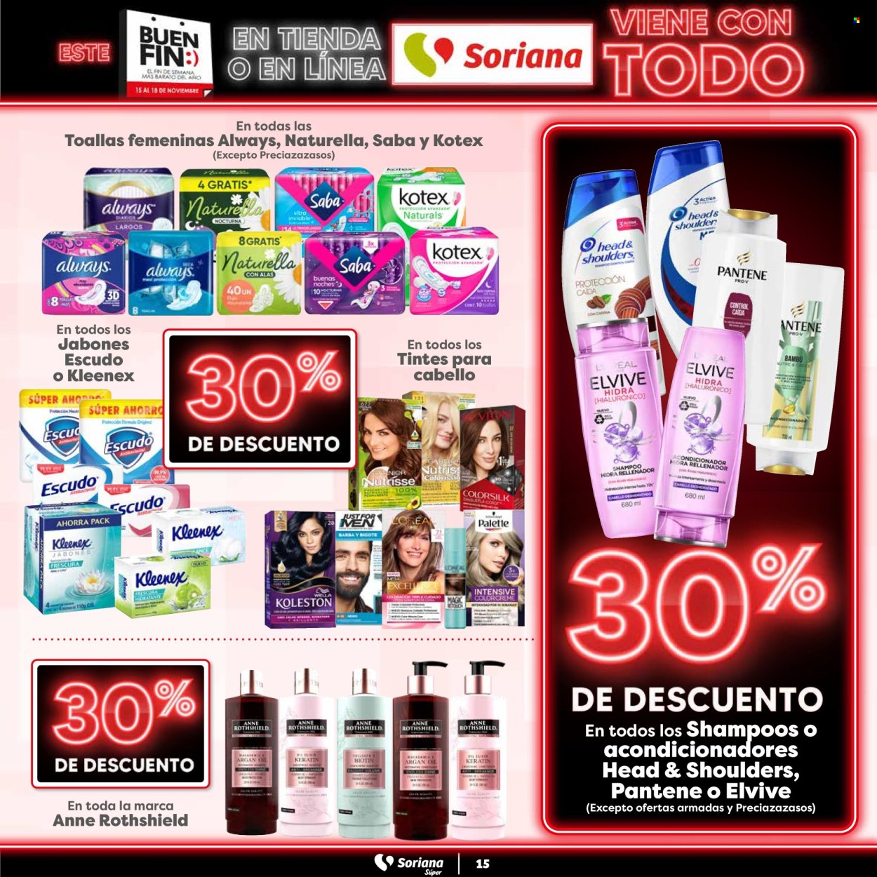 Catálogo Soriana Súper - 15.11.2024 - 19.11.2024. Página 15