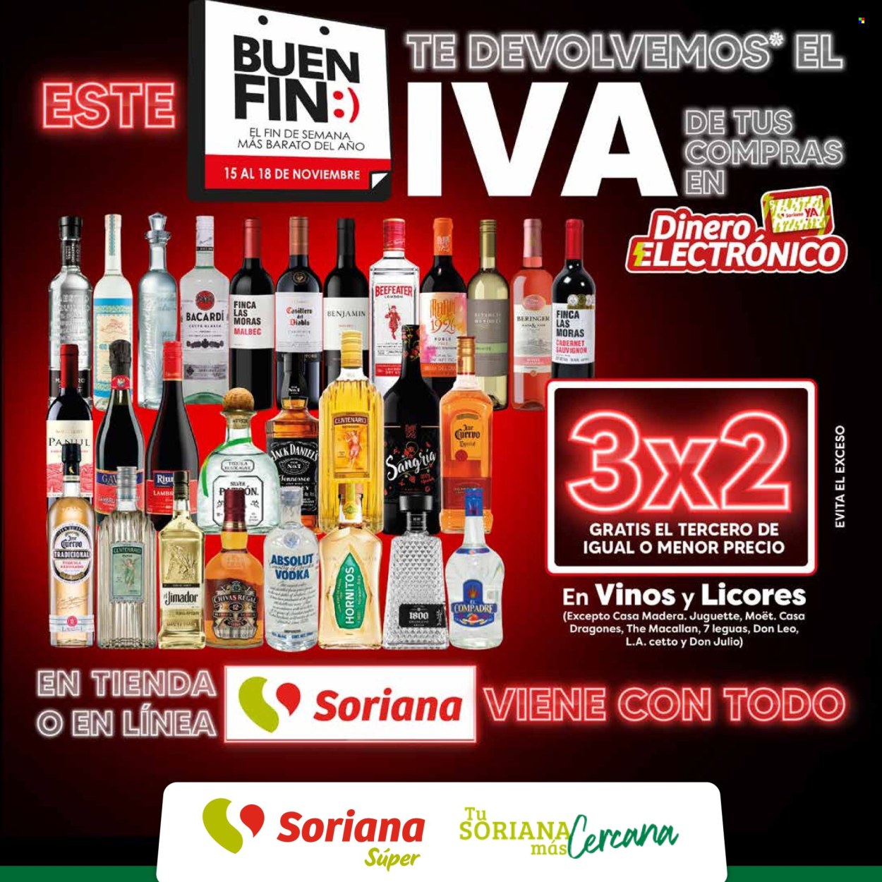 Catálogo Soriana Súper - 15.11.2024 - 18.11.2024. Página 1