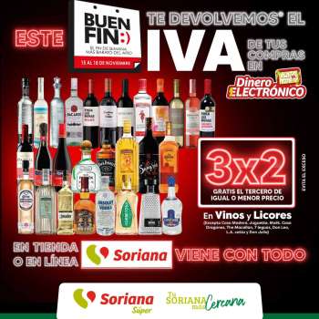 Folleto actual Soriana Súper - 15.11.2024 - 18.11.2024.