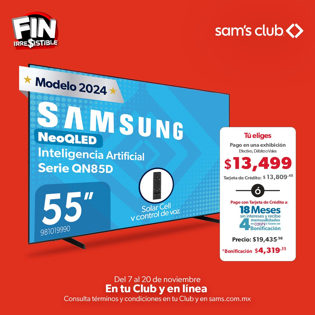 Catálogo Sam's Club - 7.11.2024 - 20.11.2024. Página 20