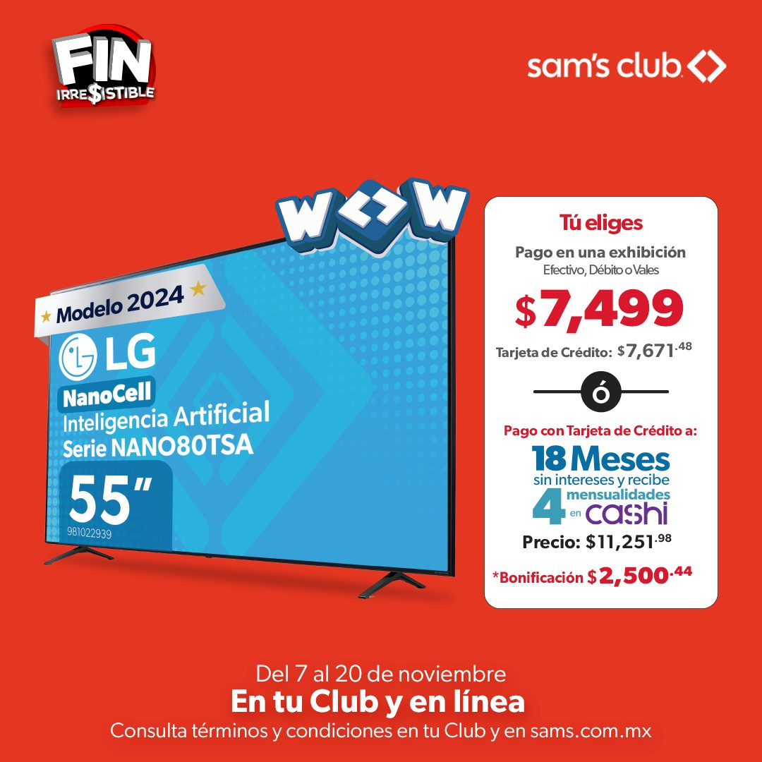 Catálogo Sam's Club - 7.11.2024 - 20.11.2024. Página 7