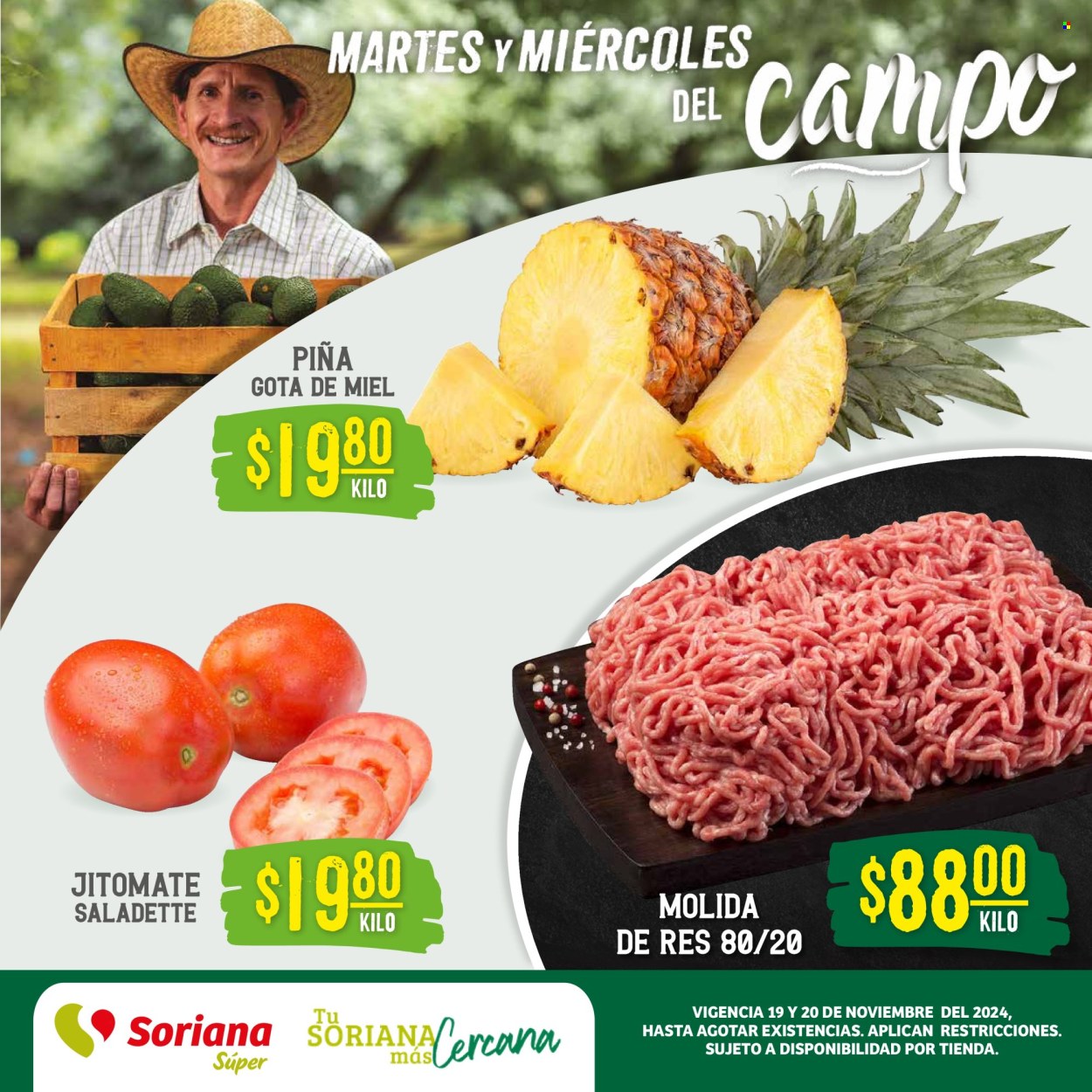 Catálogo Soriana Súper - 19.11.2024 - 20.11.2024. Página 1