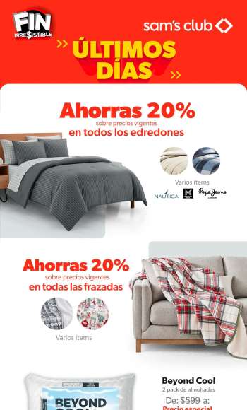 Folleto actual Sam's Club - 7.11.2024 - 20.11.2024.