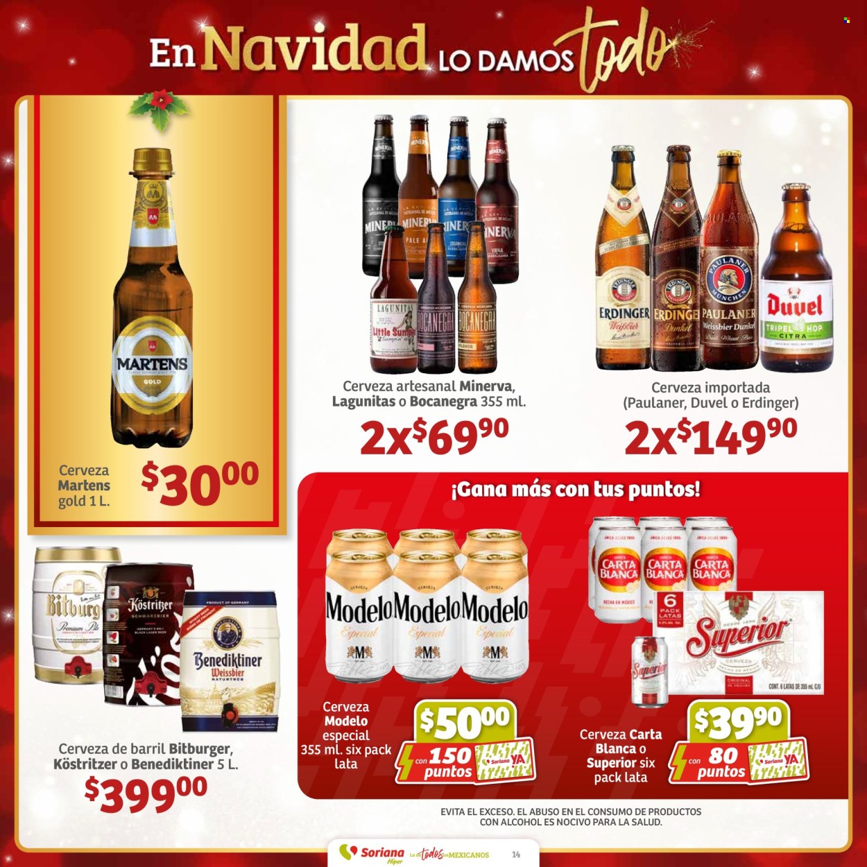 Catálogo Soriana Híper - 20.11.2024 - 28.11.2024. Página 14
