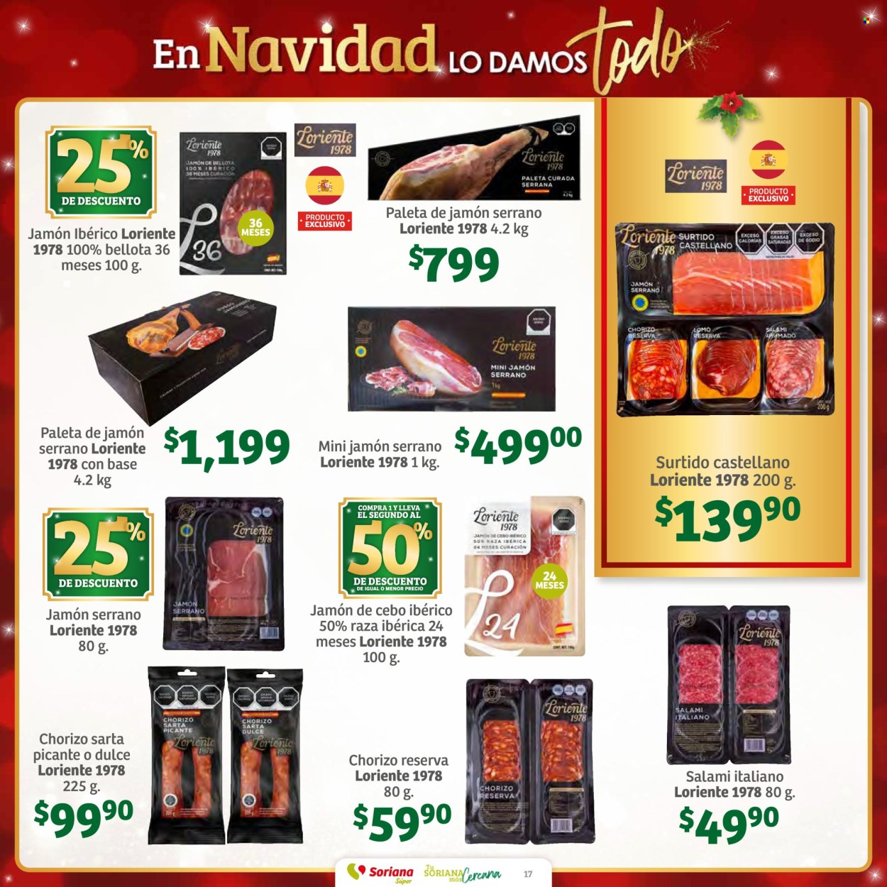 Catálogo Soriana Súper - 20.11.2024 - 28.11.2024. Página 17