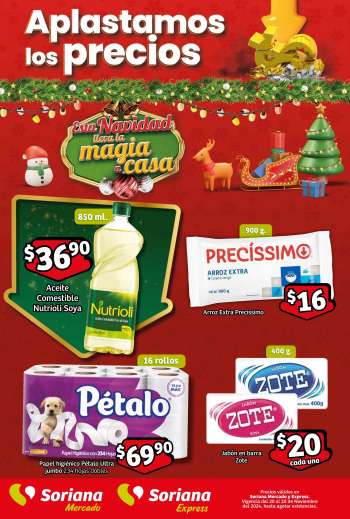 Folleto actual Soriana - 20.11.2024 - 28.11.2024.