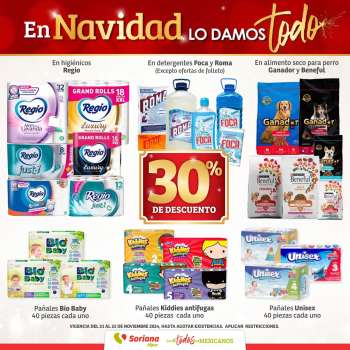 Folleto actual Soriana Híper - 21.11.2024 - 25.11.2024.