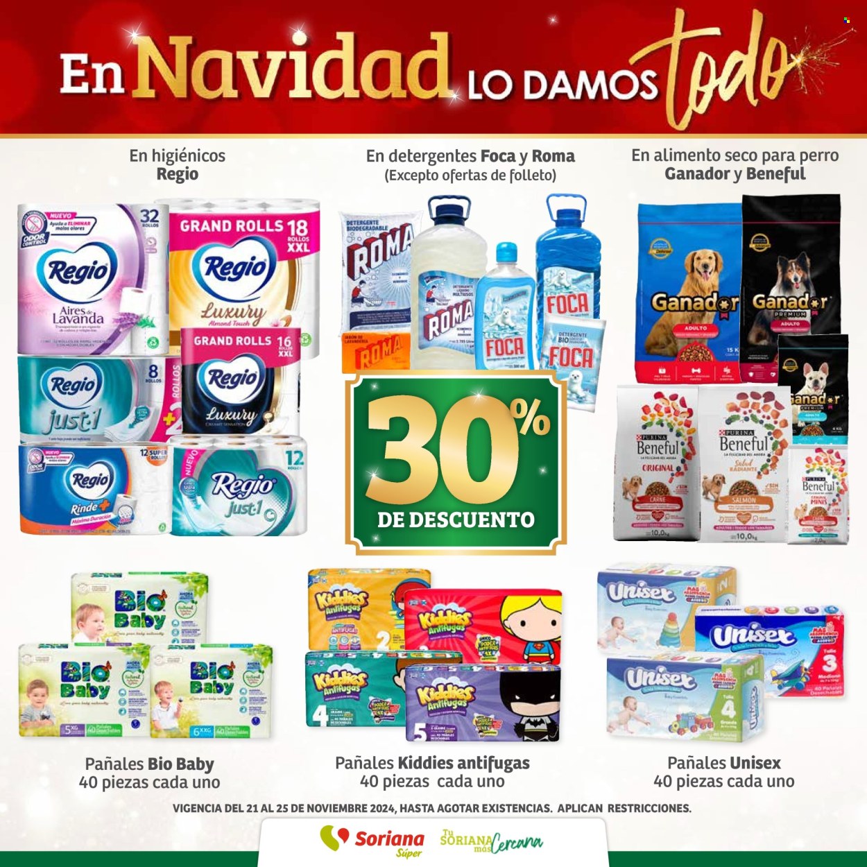 Catálogo Soriana Súper - 21.11.2024 - 25.11.2024. Página 1