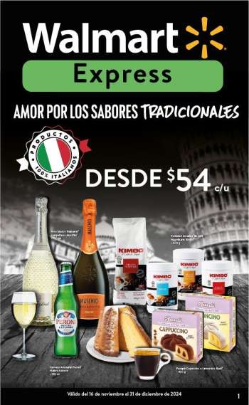 Folleto actual Walmart Express - 16.11.2024 - 31.12.2024.
