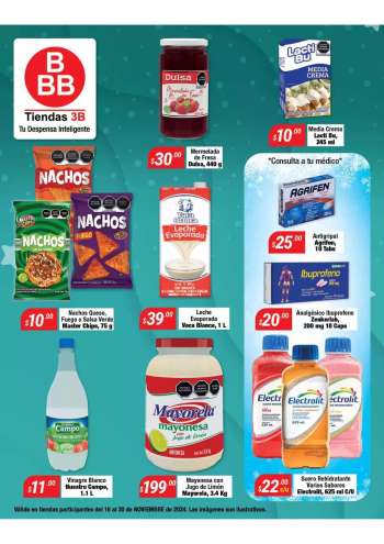 Folleto actual Tiendas 3B - 16.11.2024 - 30.11.2024.