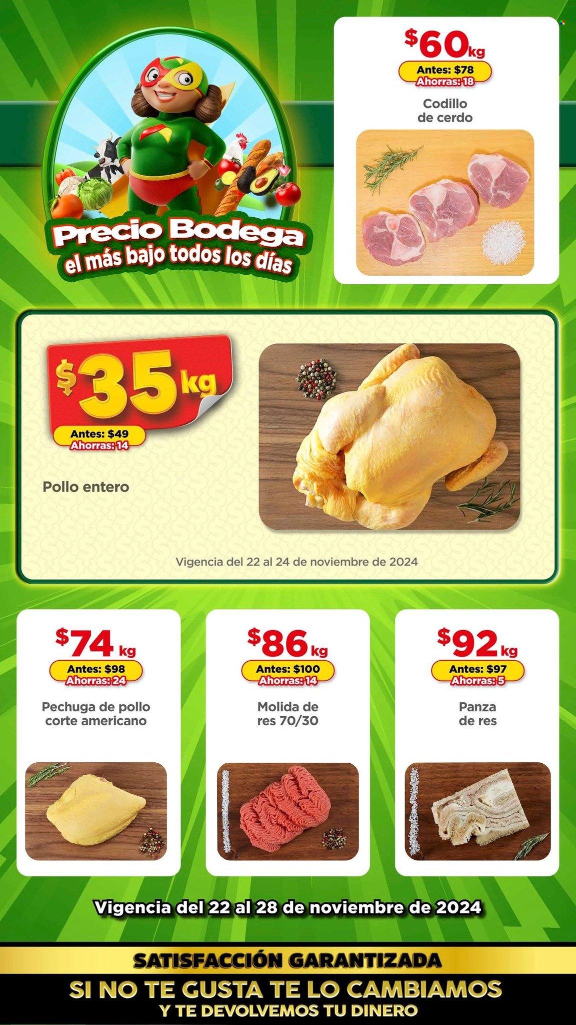 Catálogo Bodega Aurrerá - 22.11.2024 - 28.11.2024. Página 1