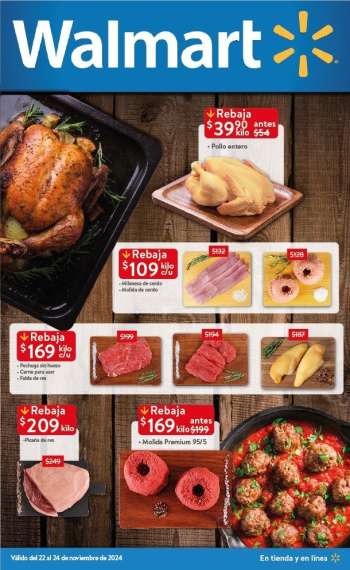 Folleto actual Walmart - 22.11.2024 - 24.11.2024.