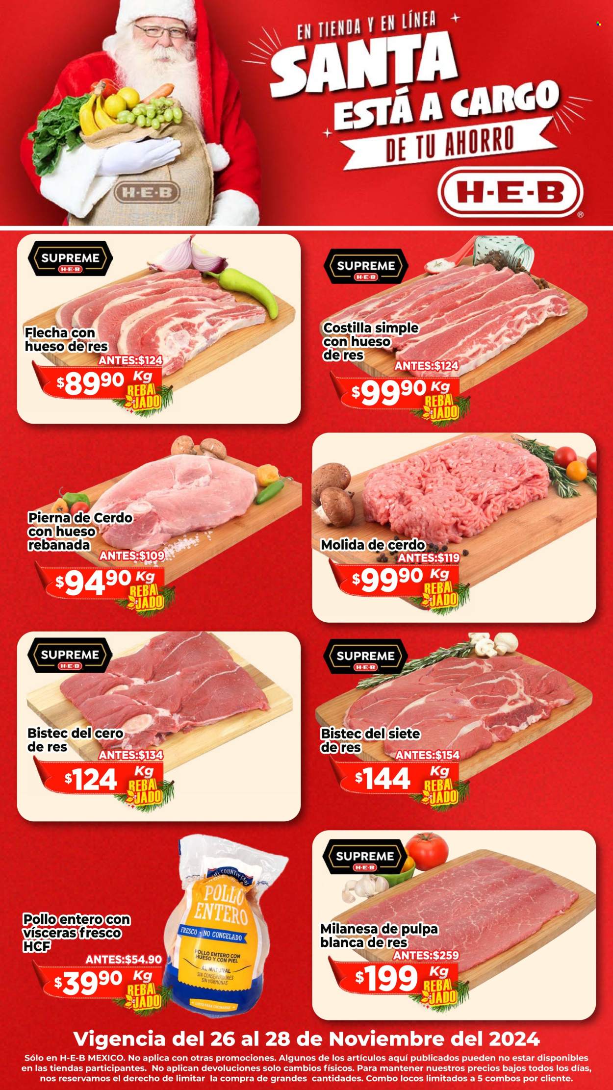 Catálogo H-E-B - 26.11.2024 - 28.11.2024. Página 1