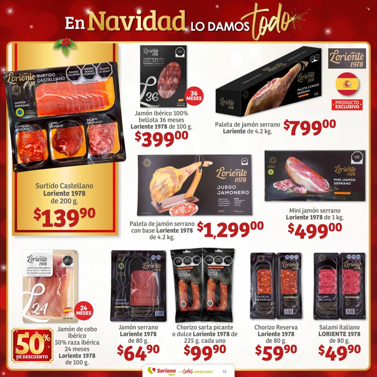 Catálogo Soriana Híper - 29.11.2024 - 12.12.2024. Página 12
