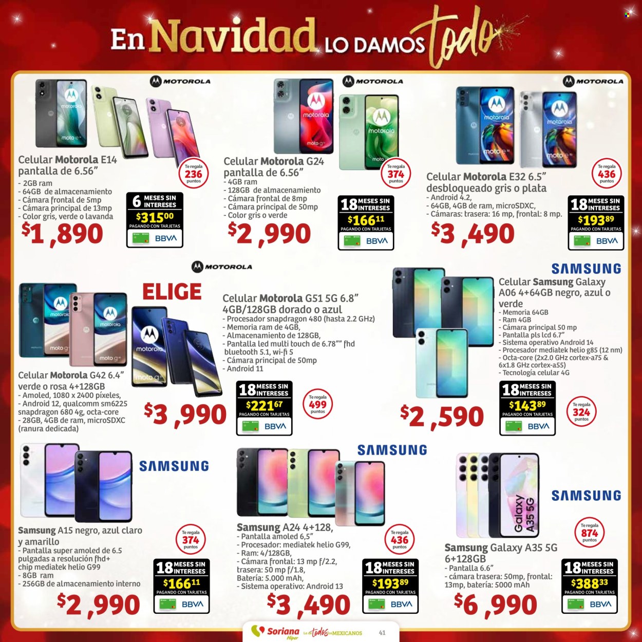 Catálogo Soriana Híper - 29.11.2024 - 12.12.2024. Página 41