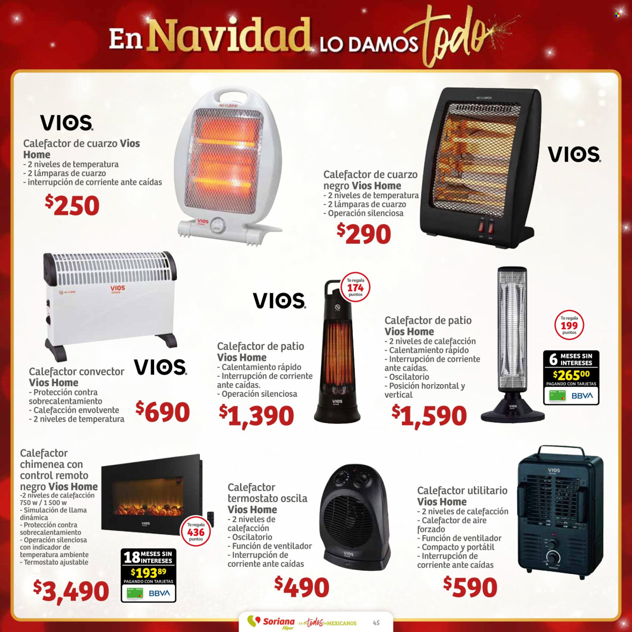 Catálogo Soriana Híper - 29.11.2024 - 12.12.2024. Página 45