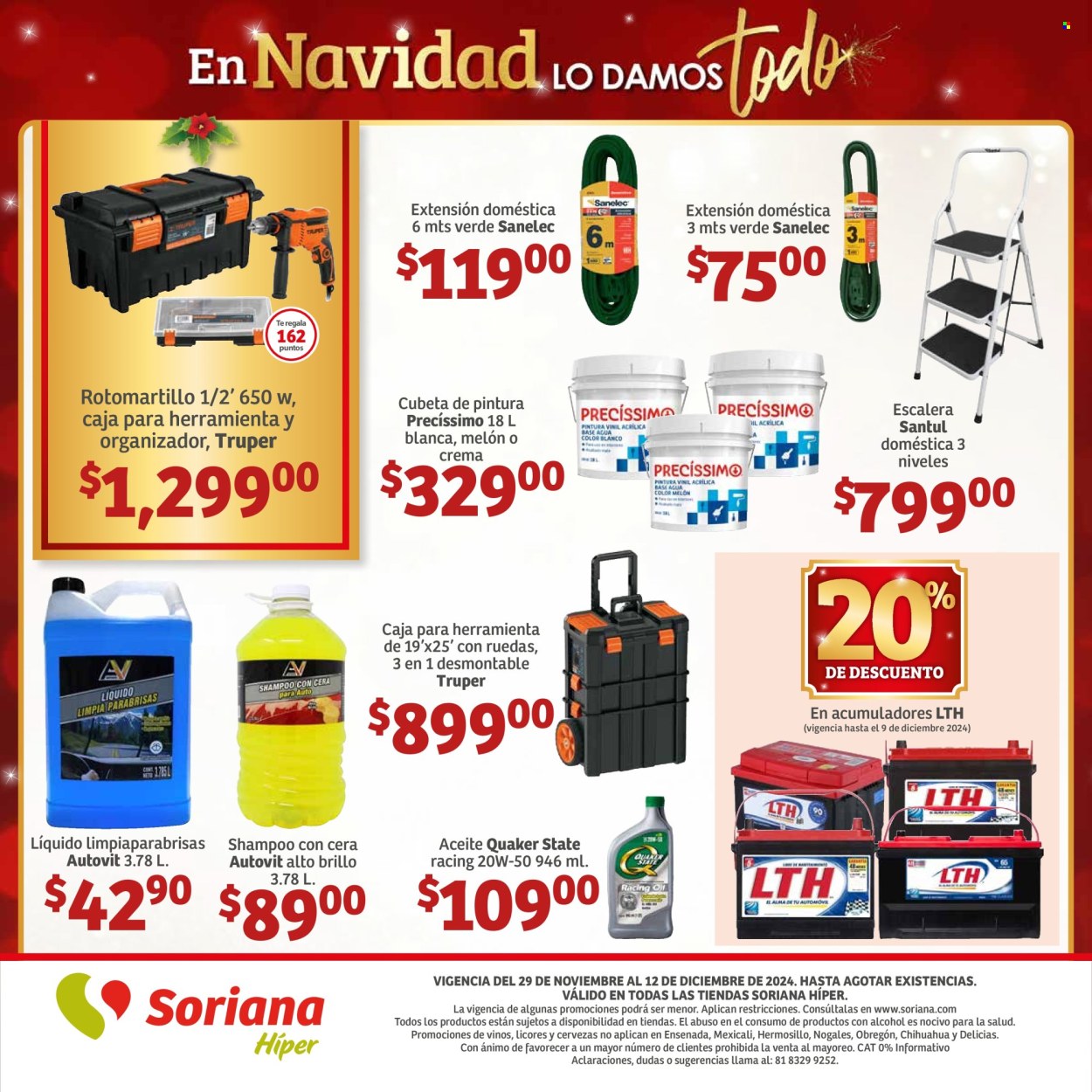 Catálogo Soriana Híper - 29.11.2024 - 12.12.2024. Página 50