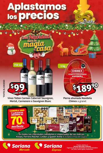 Folleto actual Soriana - 29.11.2024 - 12.12.2024.