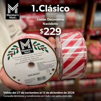 Folleto actual Sam's Club - 27.11.2024 - 12.12.2024.
