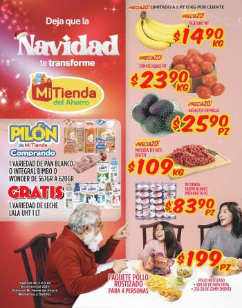 Folleto actual Mi Tienda de Ahorro - 3.12.2024 - 5.12.2024.