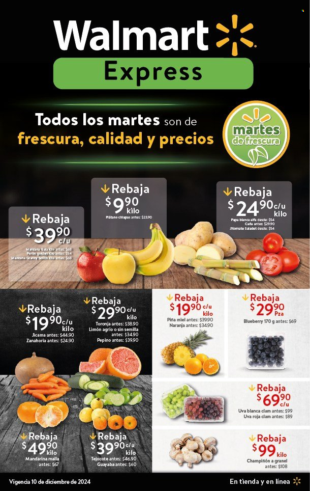 Catálogo Walmart Express - 10.12.2024 - 10.12.2024. Página 1