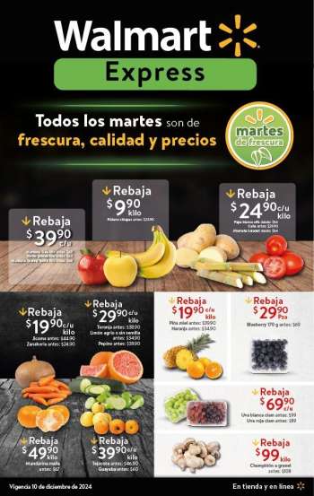 Folleto actual Walmart Express - 10.12.2024 - 10.12.2024.