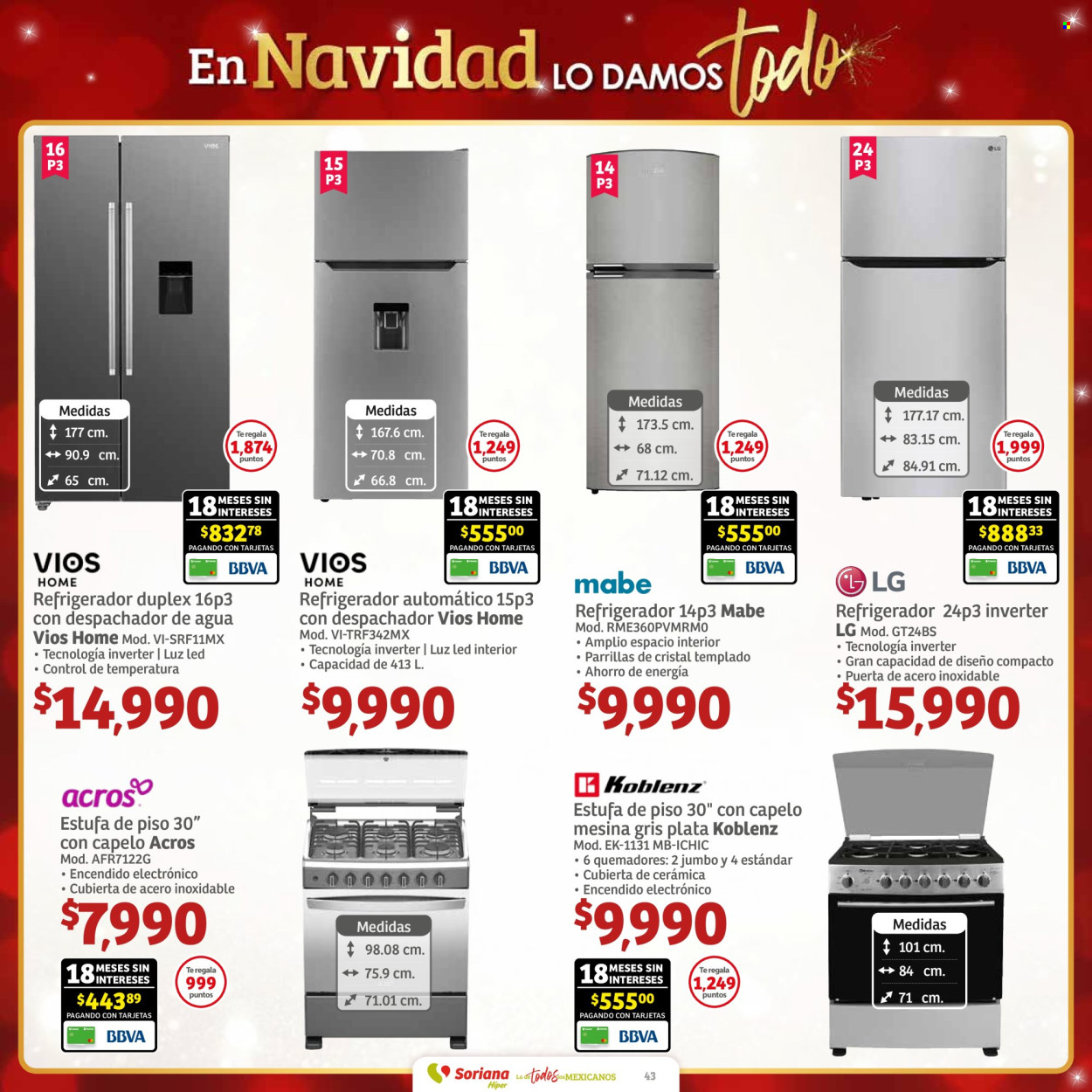Catálogo Soriana Híper - 13.12.2024 - 31.12.2024. Página 43