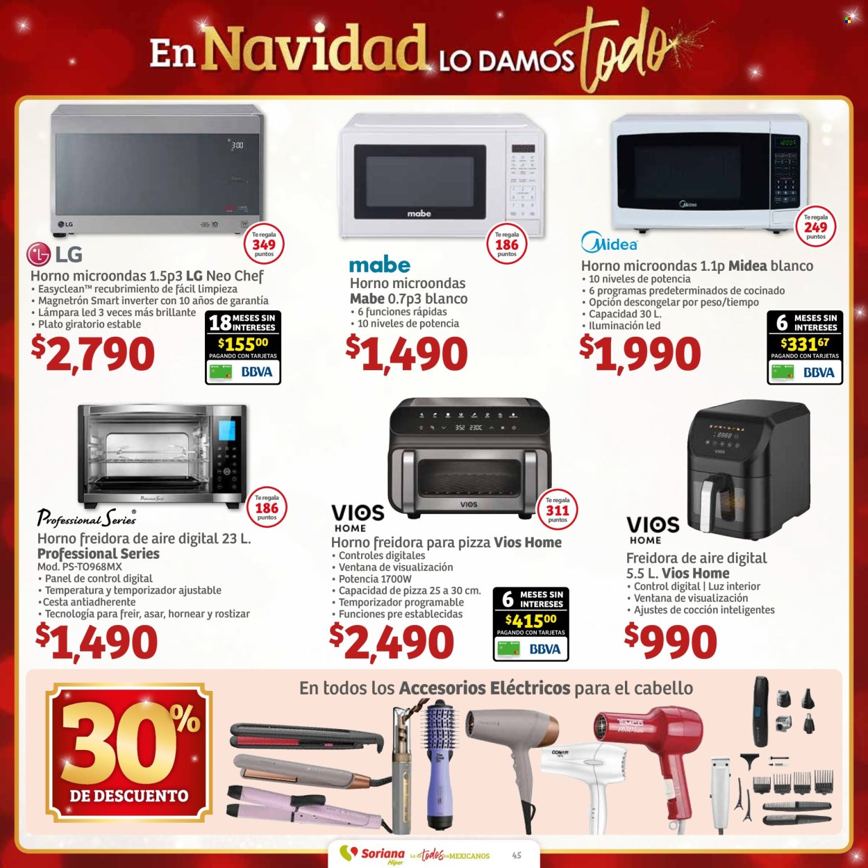 Catálogo Soriana Híper - 13.12.2024 - 31.12.2024. Página 45