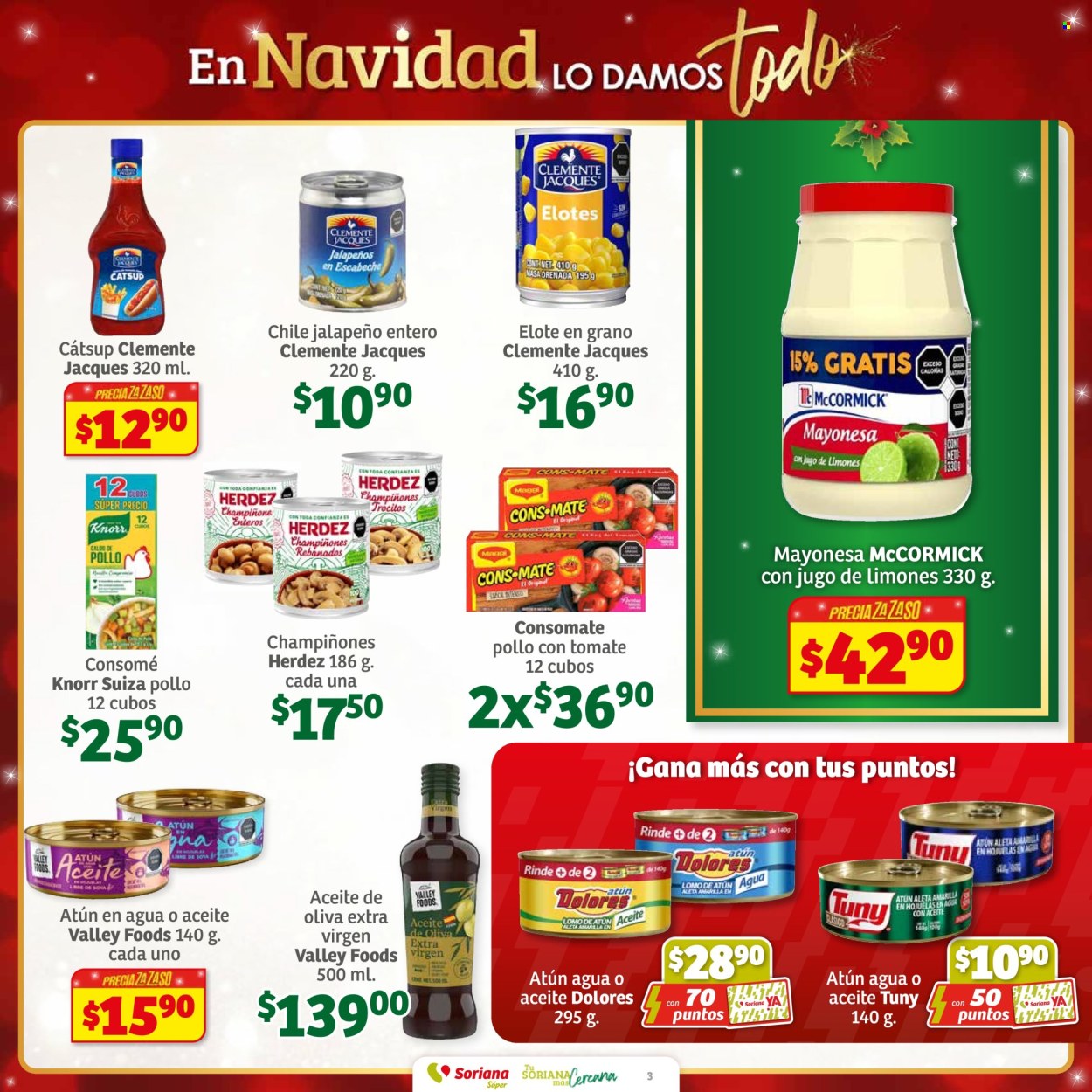 Catálogo Soriana Súper - 13.12.2024 - 31.12.2024. Página 3