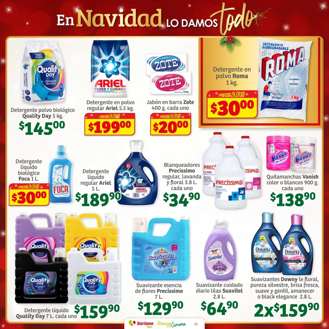 Catálogo Soriana Súper - 13.12.2024 - 31.12.2024. Página 29