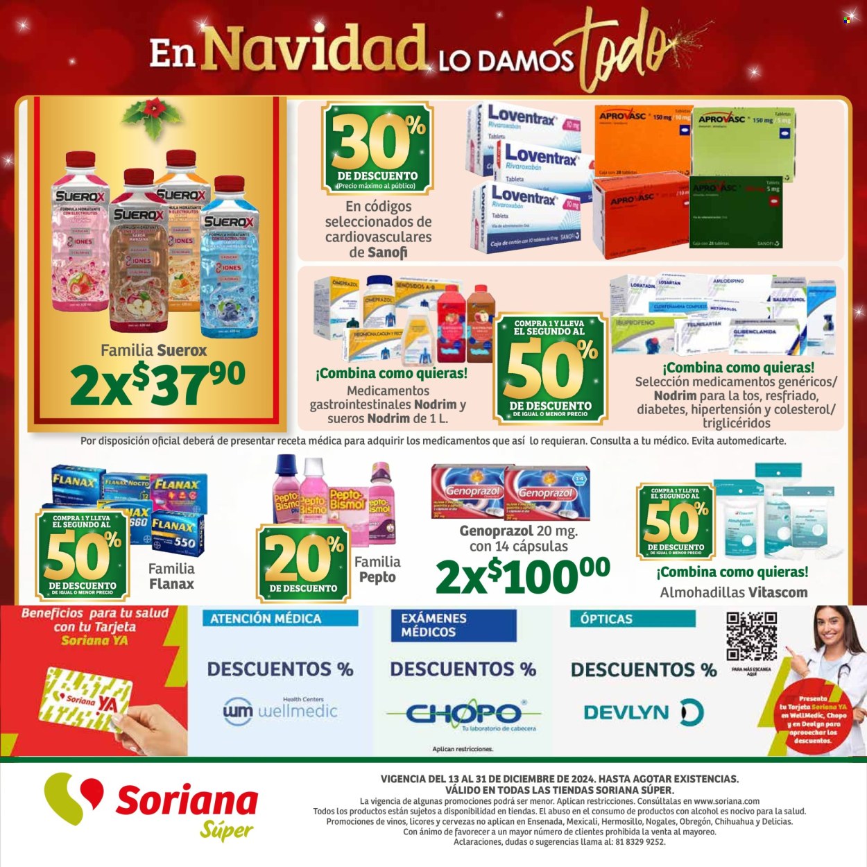 Catálogo Soriana Súper - 13.12.2024 - 31.12.2024. Página 36