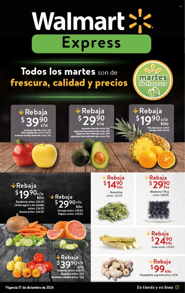 Catálogo Walmart Express - 17.12.2024 - 17.12.2024. Página 1